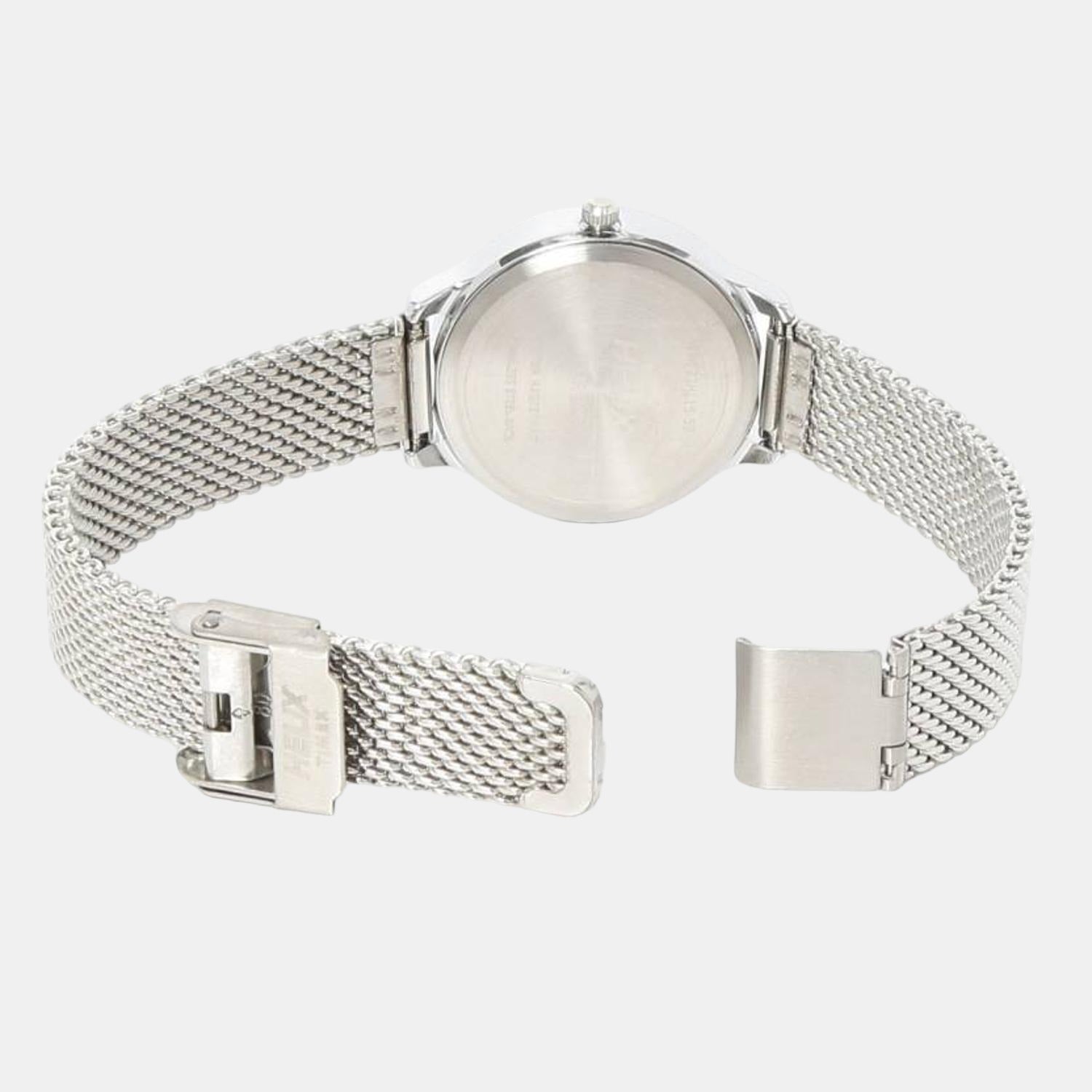 Helix Women Round Silver watch