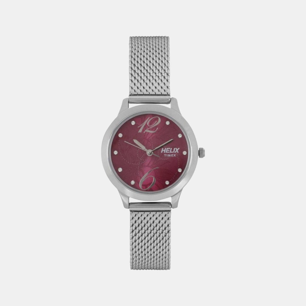 Helix Round Pink Analog watch