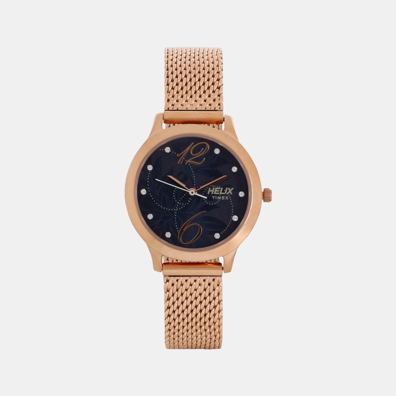 Timex helix rose outlet gold