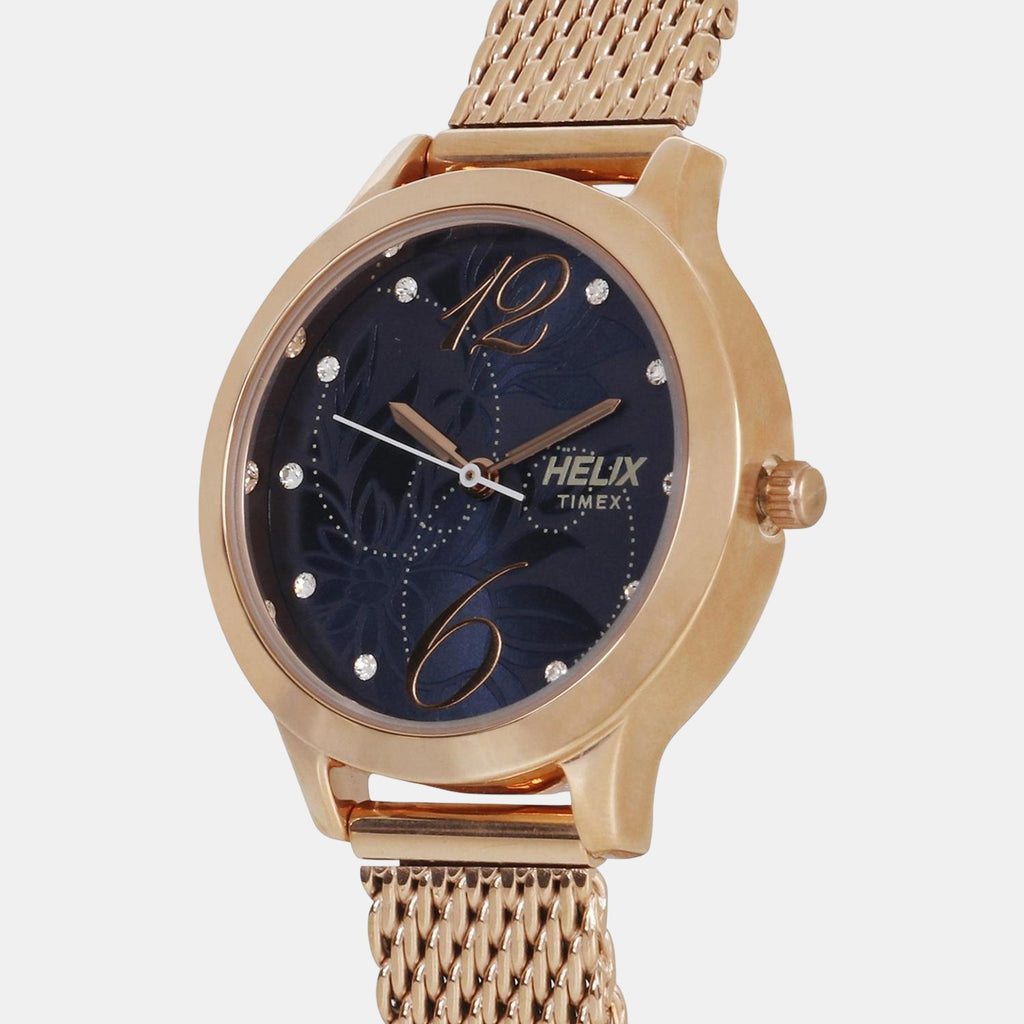 Helix Women Round Black watch