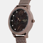 Helix Women Round Brown watch