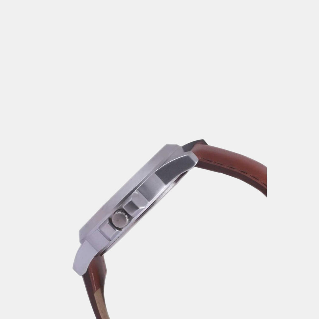 Helix Men Round Brown watch