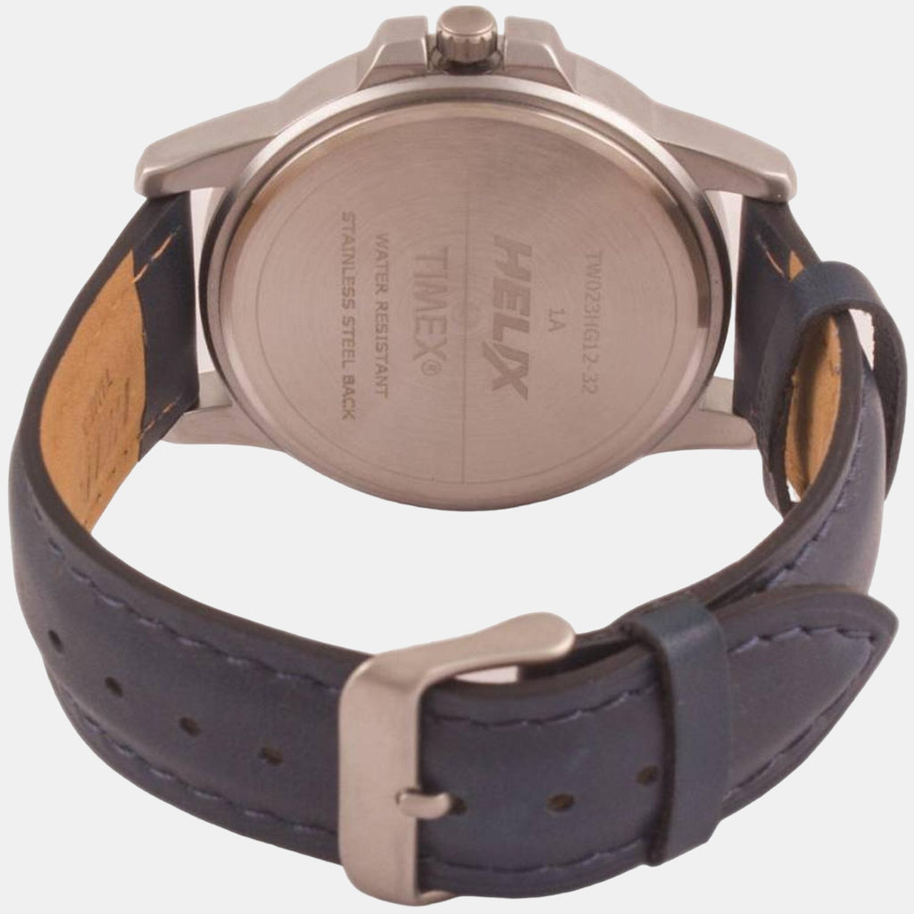 Helix Men Round Blue watch