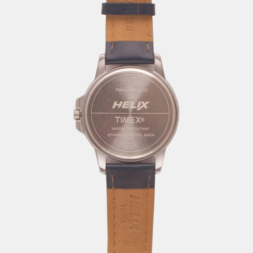 Helix Stainless Steel Round watch