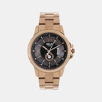 Helix Round Black Analog watch