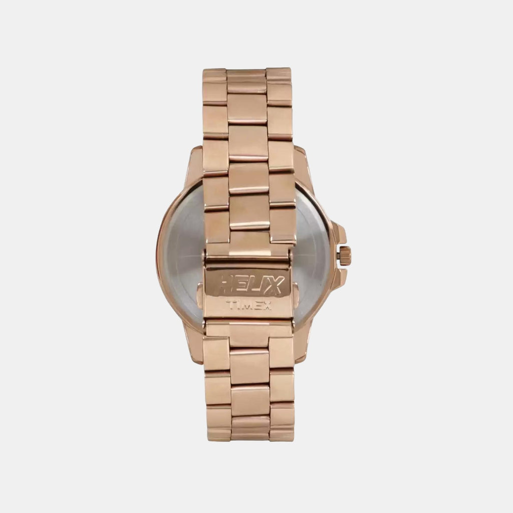 Helix Stainless Steel Round watch