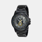 Helix Round Black Analog watch