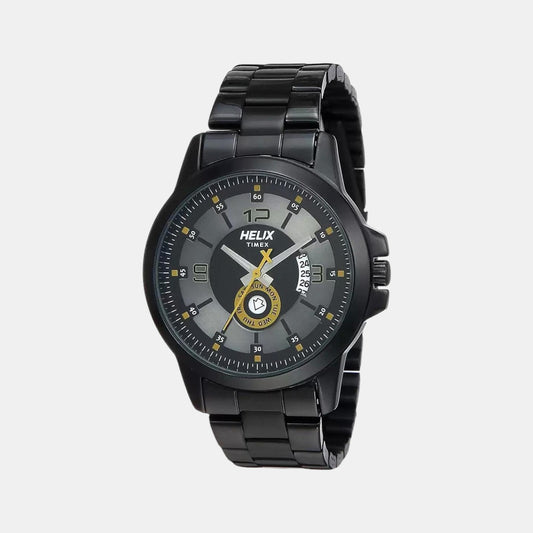 Male Black Analog Stainless Steel Watch TW023HG20