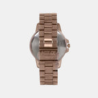 Helix Stainless Steel Round watch