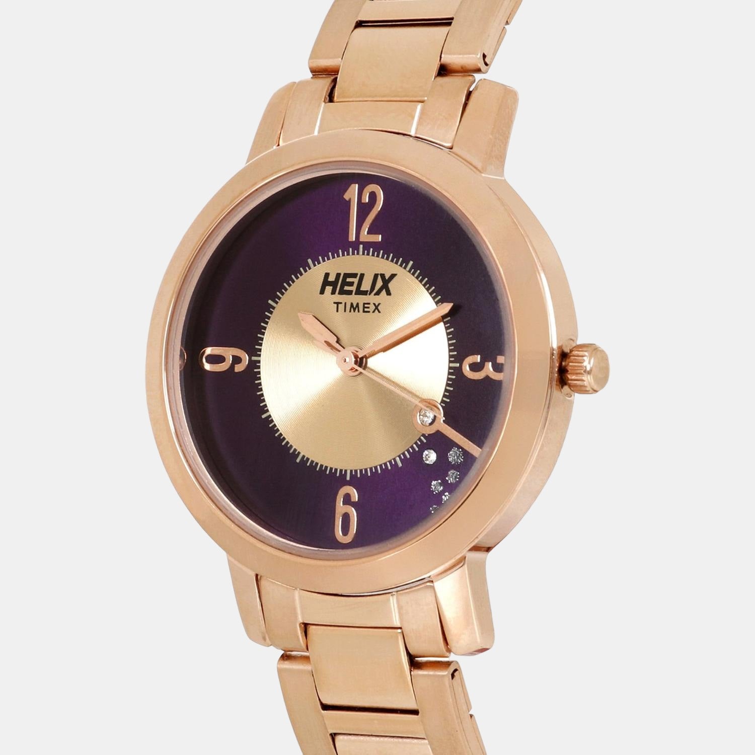 Helix Women Round Purple watch