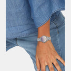 Helix Stainless Steel Purple watch