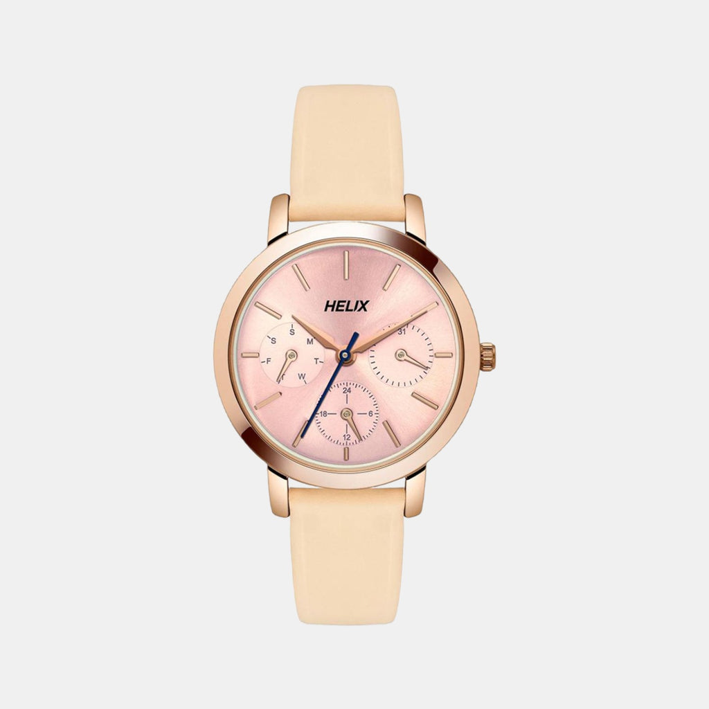 Helix Round Pink Chronograph watch
