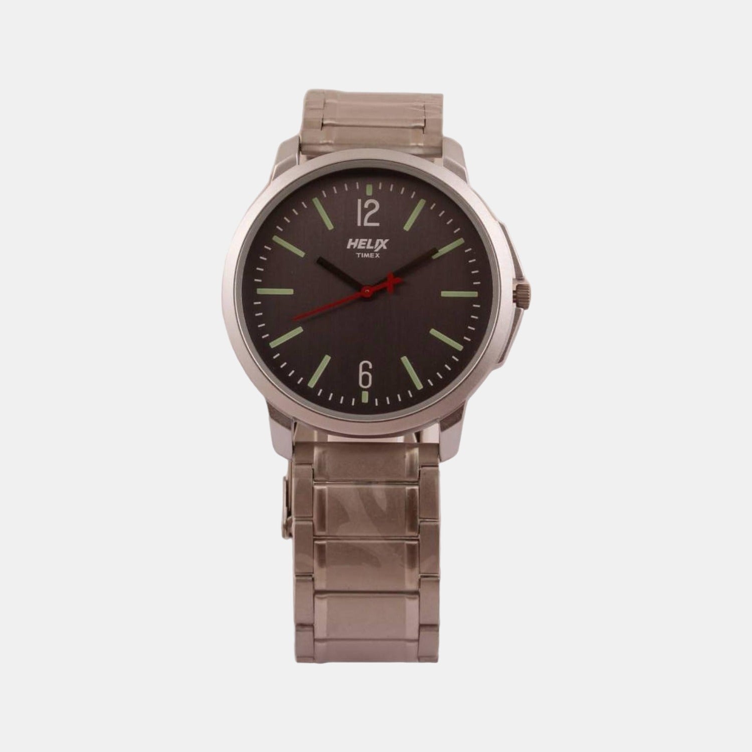 Helix Round Grey Analog watch