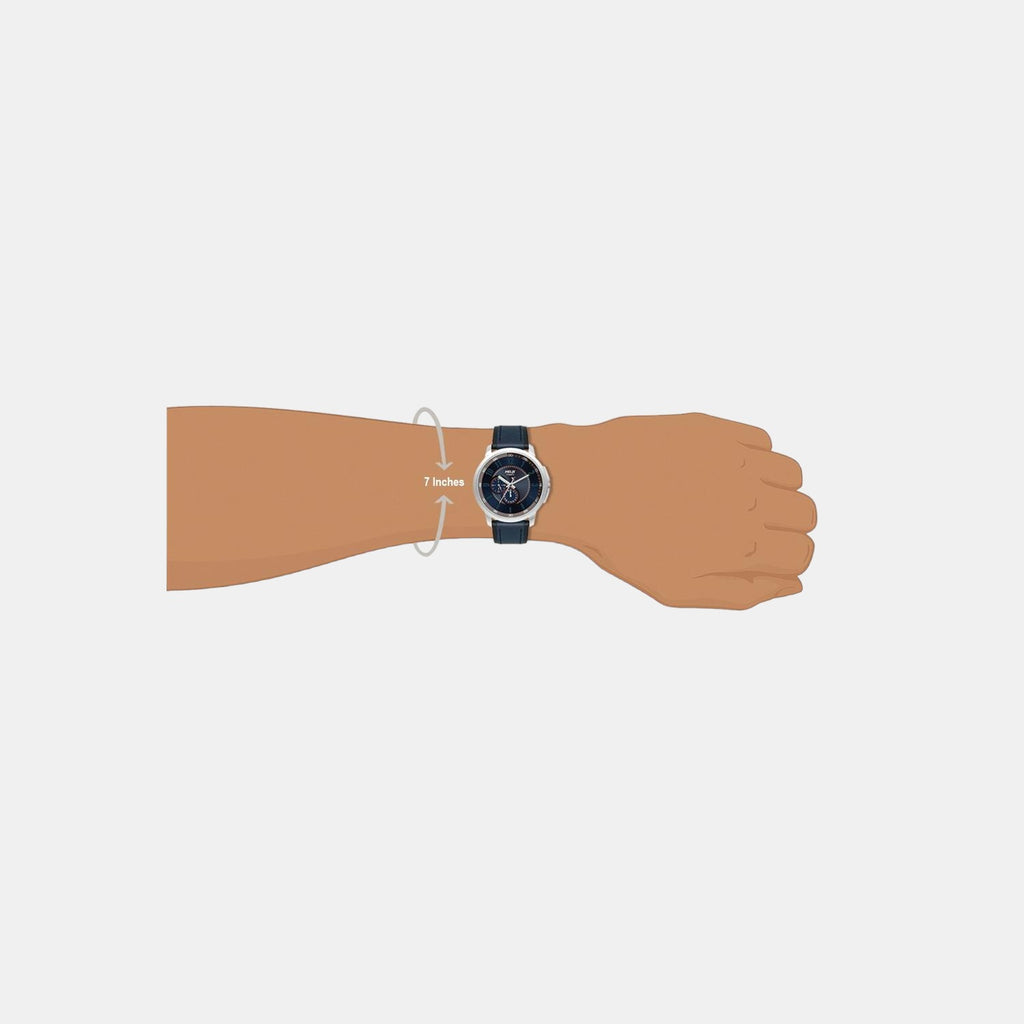 Helix Stainless Steel Round watch