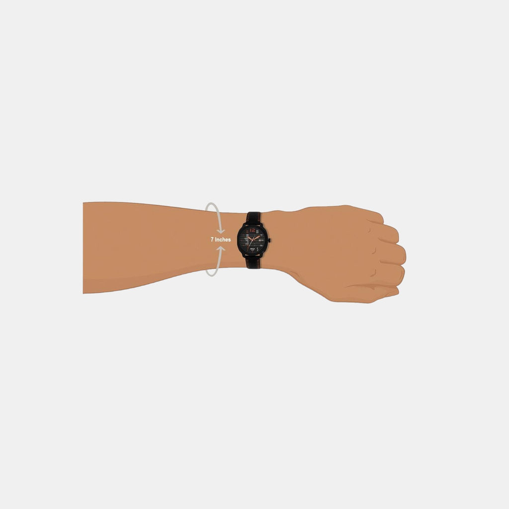 Helix Leather Brown watch