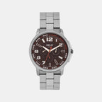 Helix Round Brown Chronograph watch