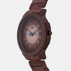 Helix Men Round Brown watch