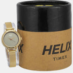 Helix Stainless Steel Gold watch