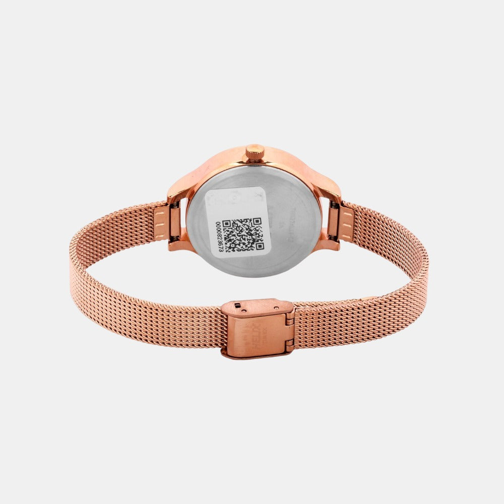 Helix Stainless Steel Round watch