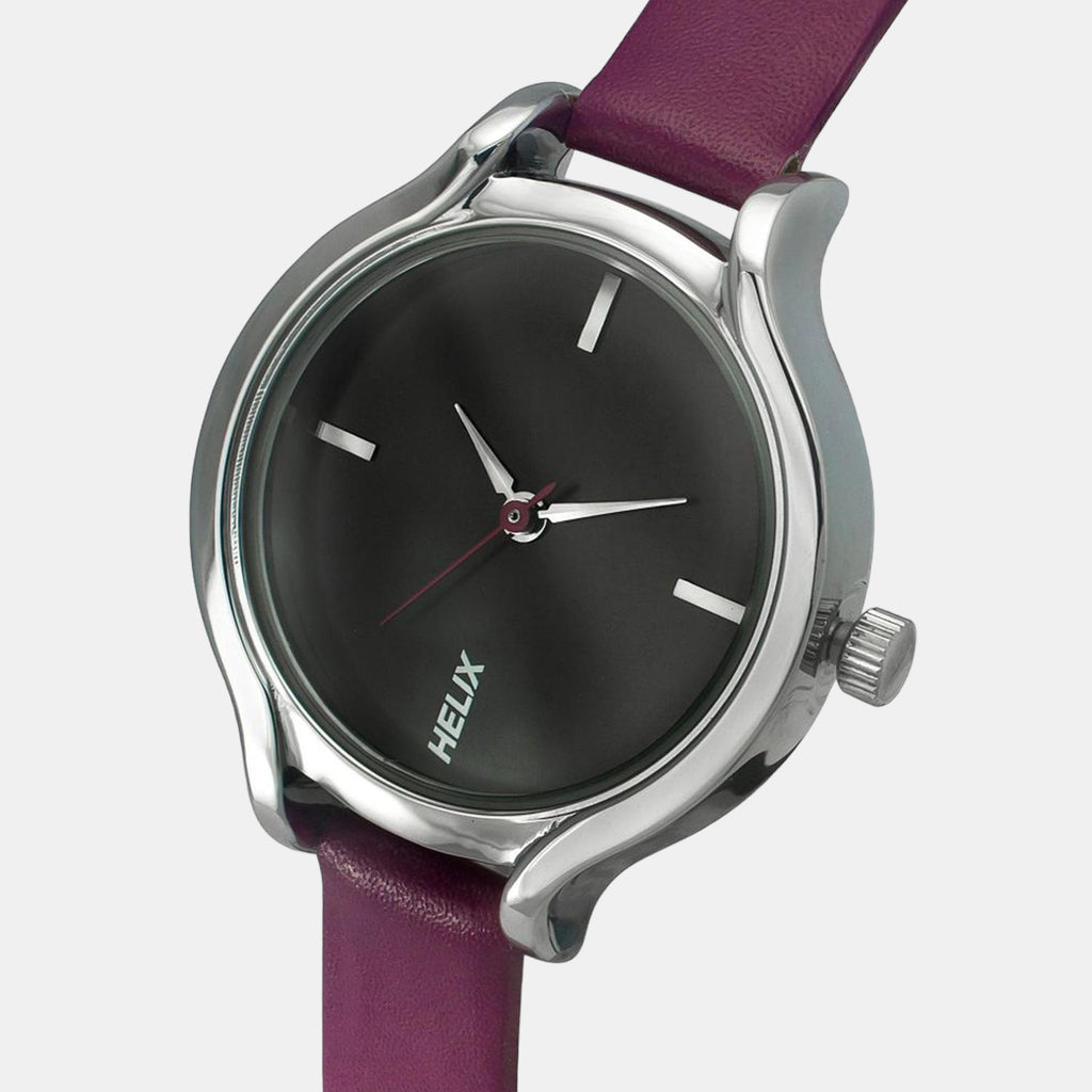 Helix Leather Black watch