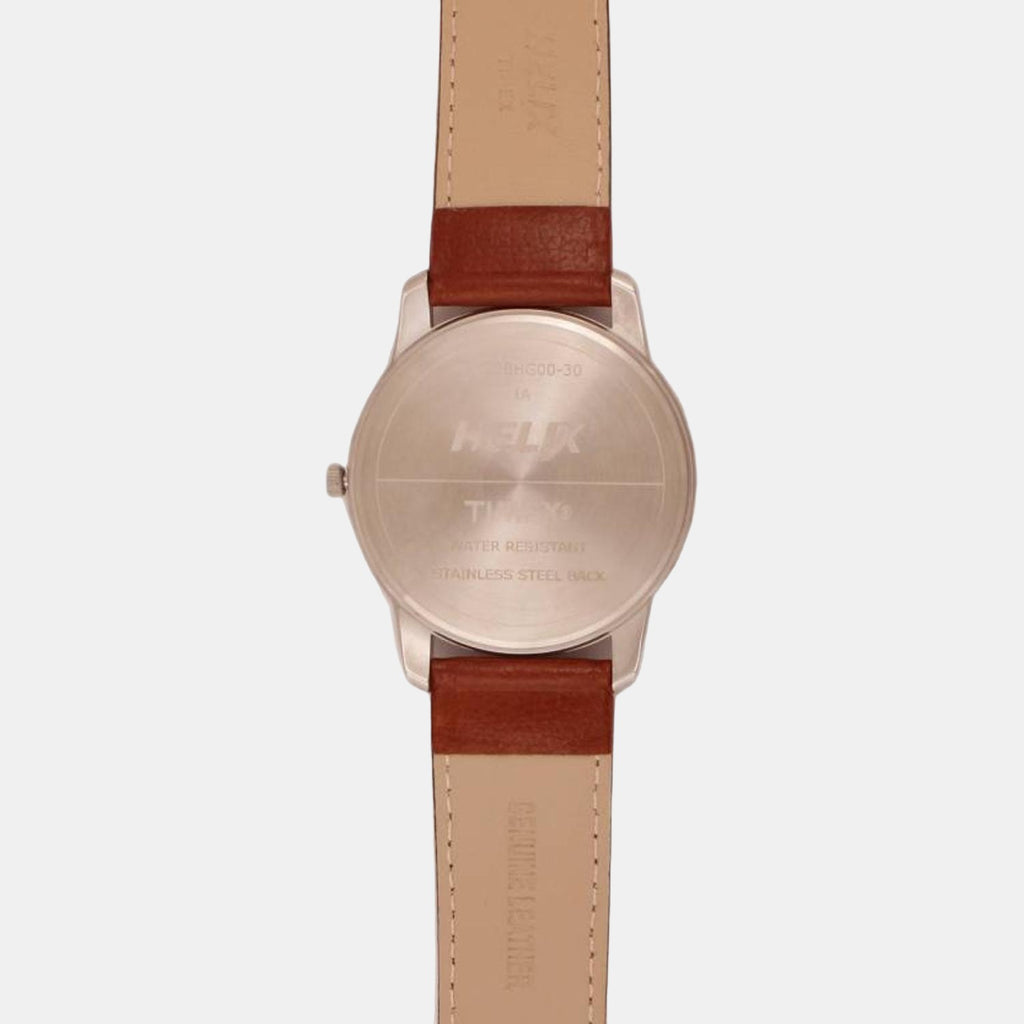 Helix Stainless Steel Round watch