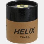 Helix Brass Blue watch