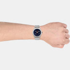 Helix Men Round Blue watch