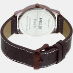 Helix Men Round Brown watch