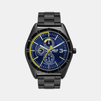 Helix Round Blue Chronograph watch