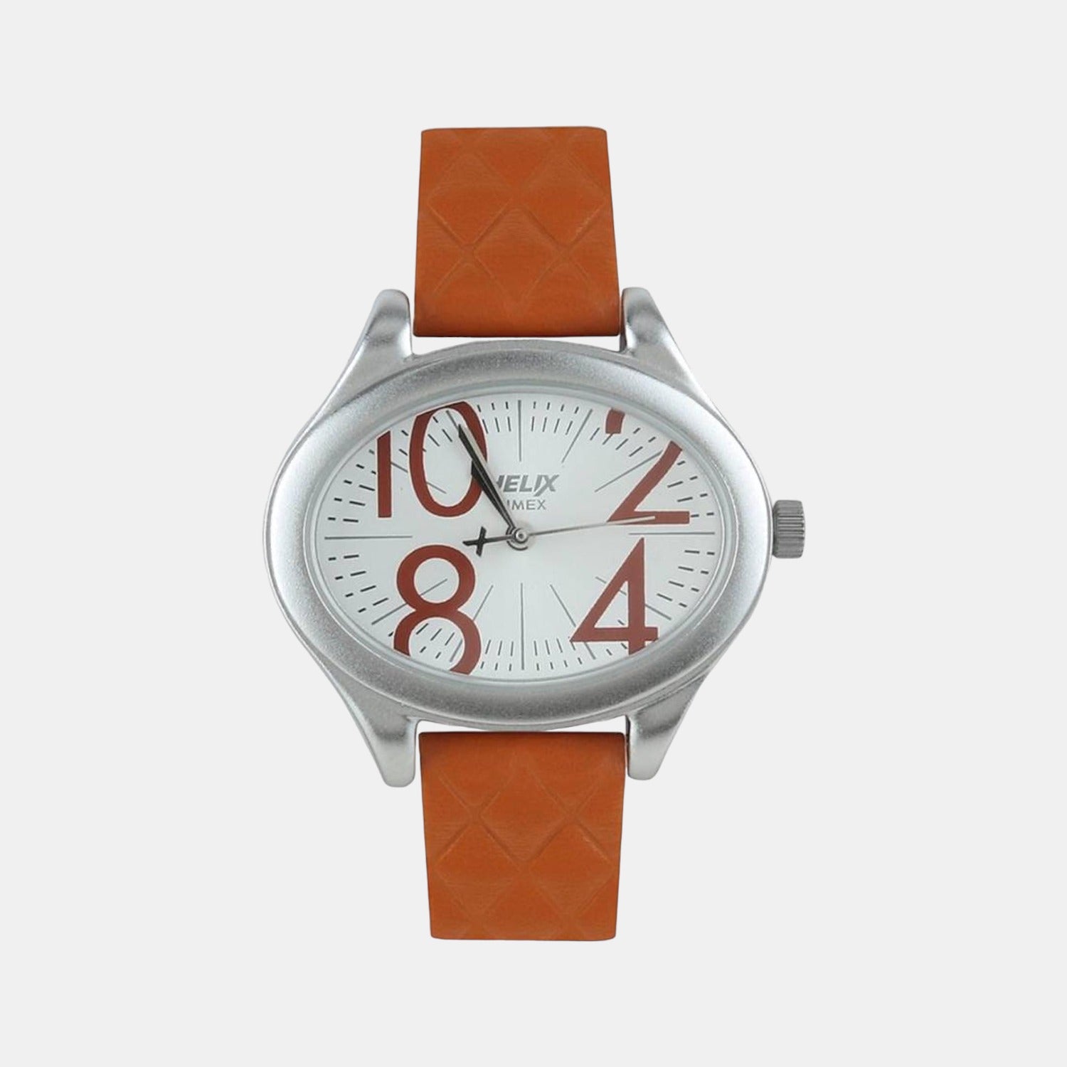 Helix Round Silver Analog watch