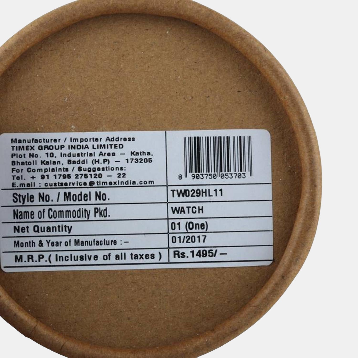 Helix Stainless Steel Round watch