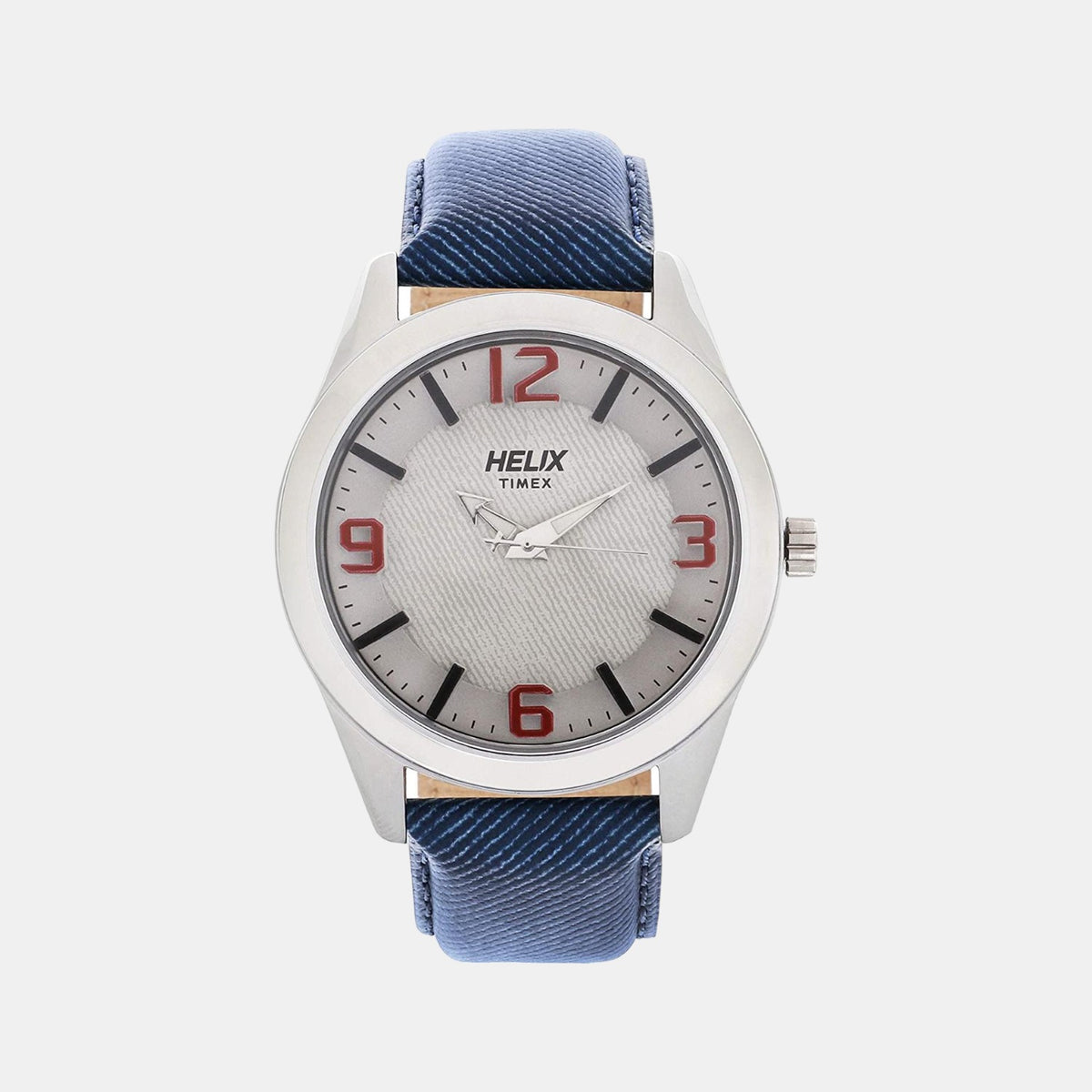 Helix Round Grey Analog watch