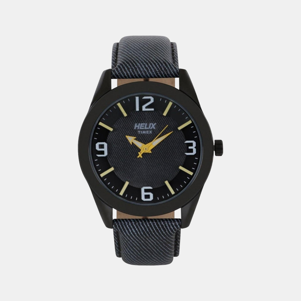 Helix Round Grey Analog watch