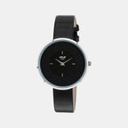 Helix Round Black Analog watch