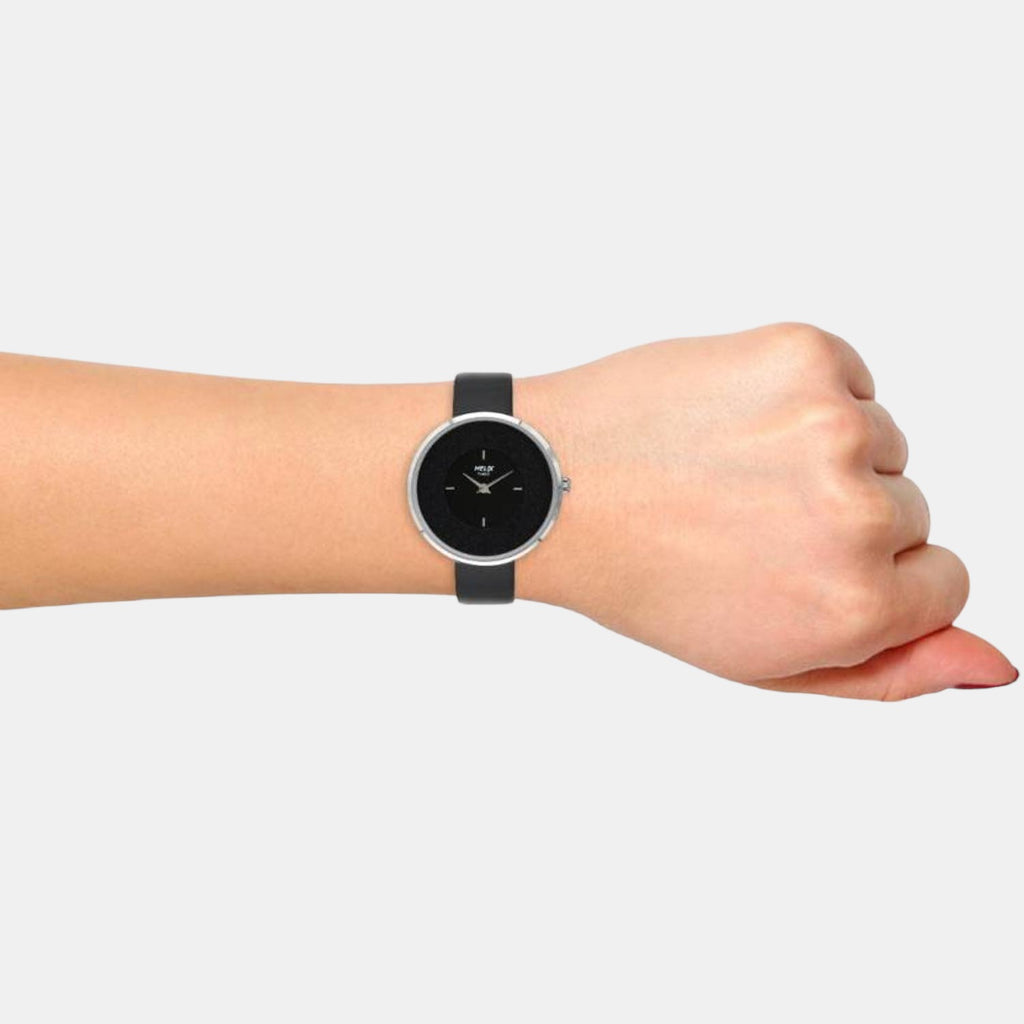Helix Leather Black watch