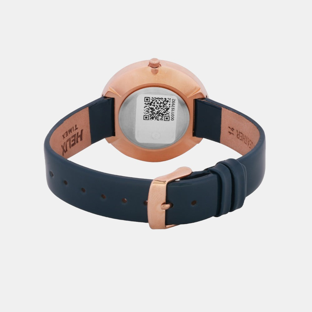 Helix Women Round Blue watch