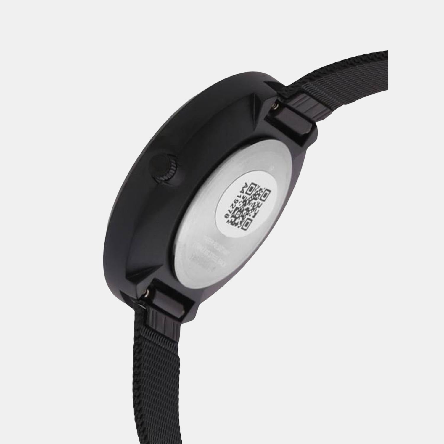 Helix Stainless Steel Round watch