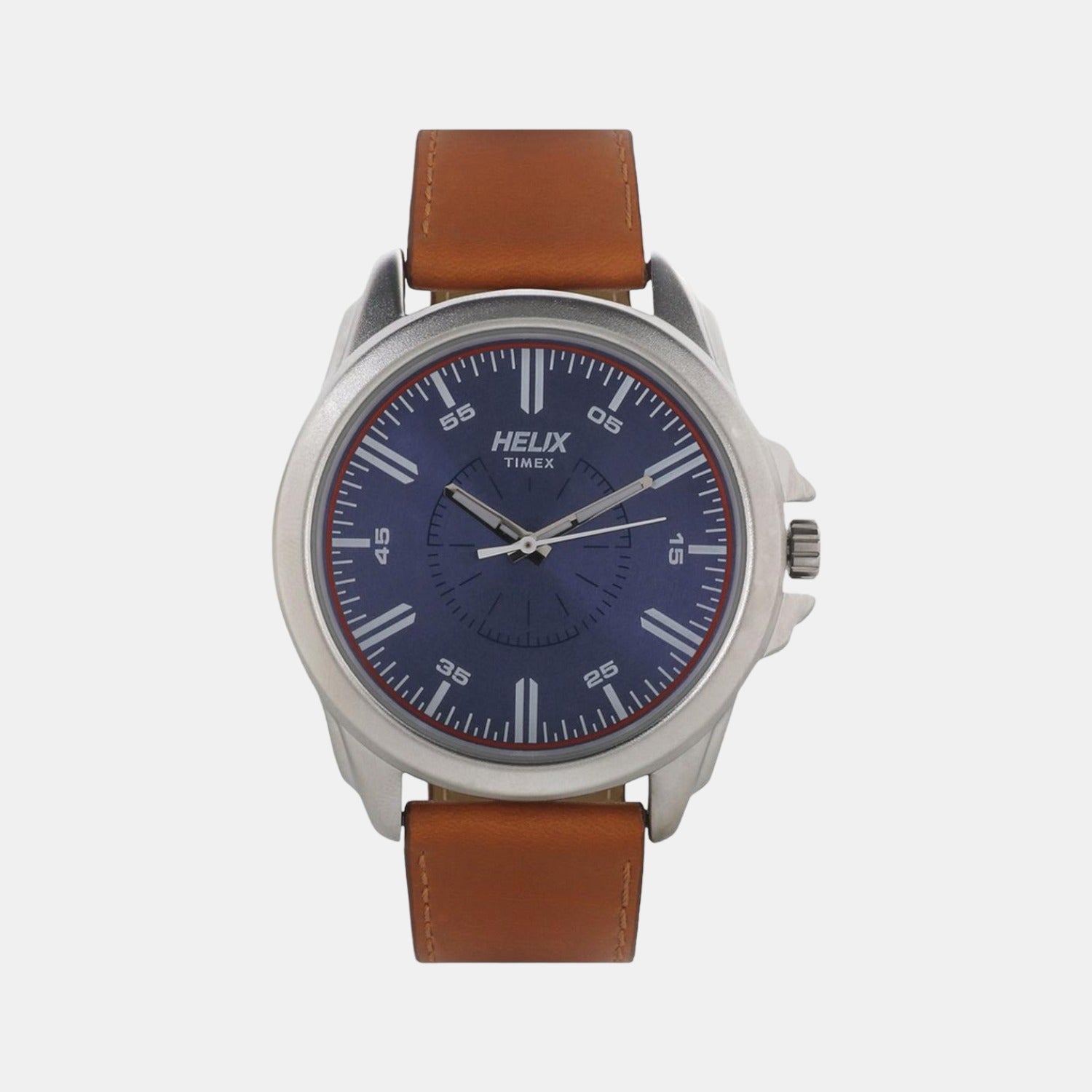 Helix Round Blue Analog watch
