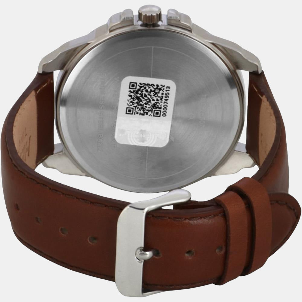 Helix Stainless Steel Round watch