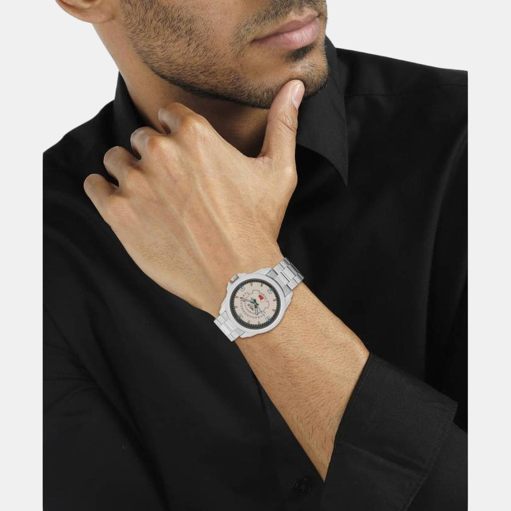 Helix Stainless Steel Grey watch