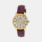 Helix Round Gold Analog watch