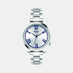 Helix Round Silver Analog watch