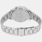 Helix Stainless Steel Round watch