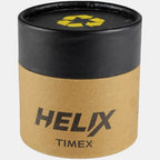 Helix Stainless Steel Black watch