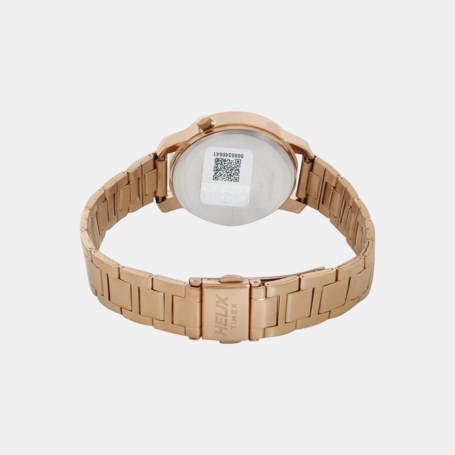 Helix Stainless Steel Round watch