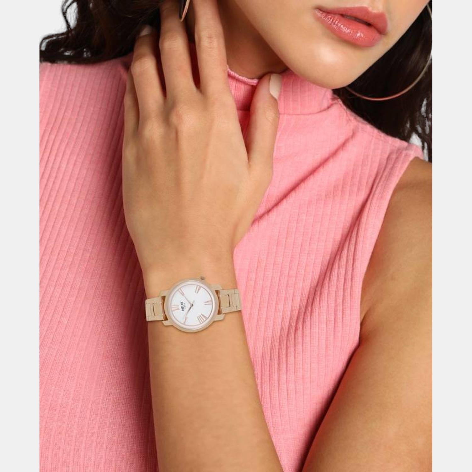 Helix Stainless Steel White watch