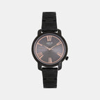 Helix Round Grey Analog watch