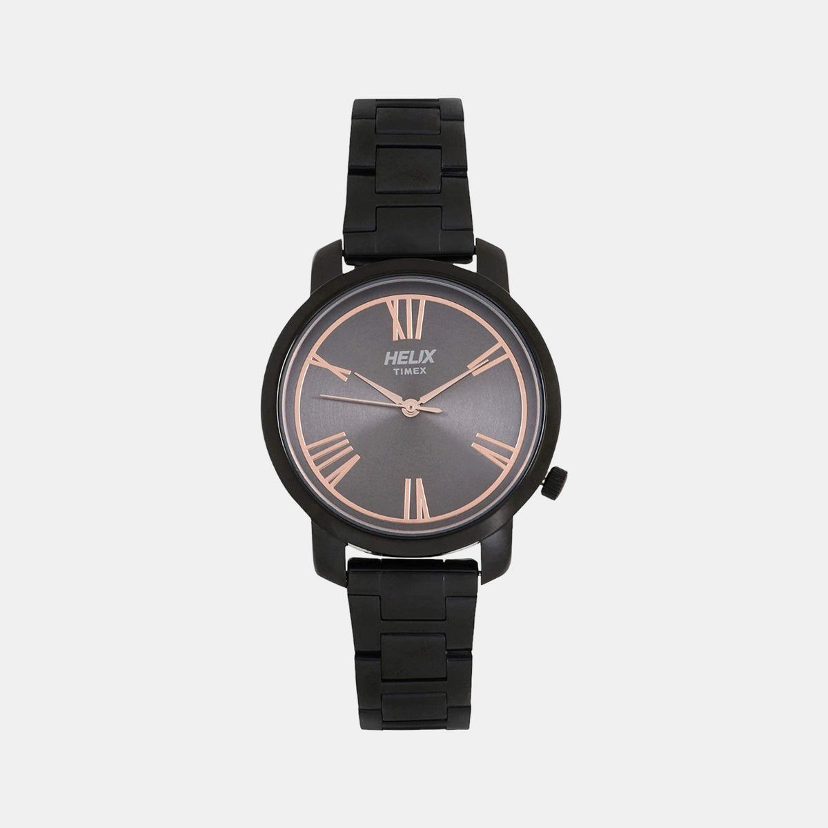 Helix Round Grey Analog watch