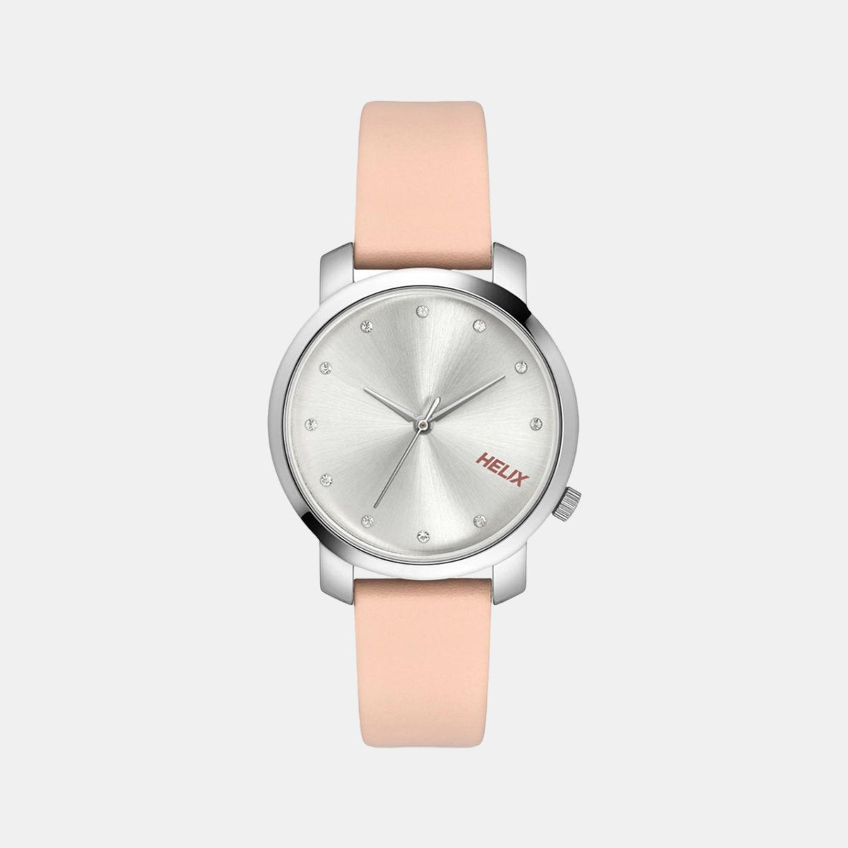 Helix Round Silver Analog watch