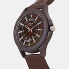 Helix Women Round Brown watch